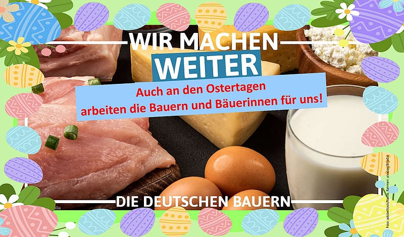 Der i.m.a – information.medien.agrar e.V. wünscht frohe Ostern!